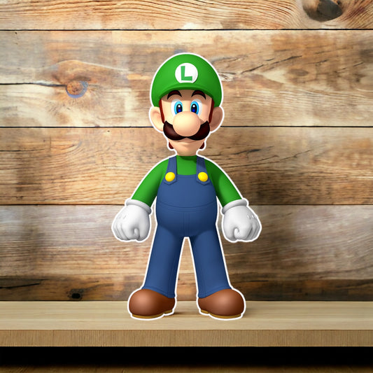 Luigi character Custom Prop Cutout.