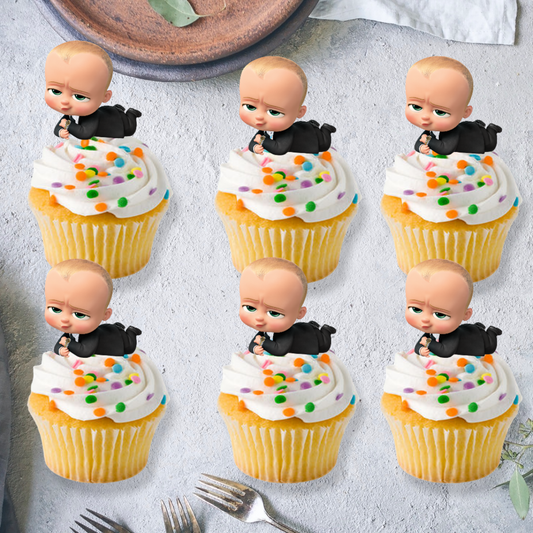 Boss Baby Cupcakes Topper