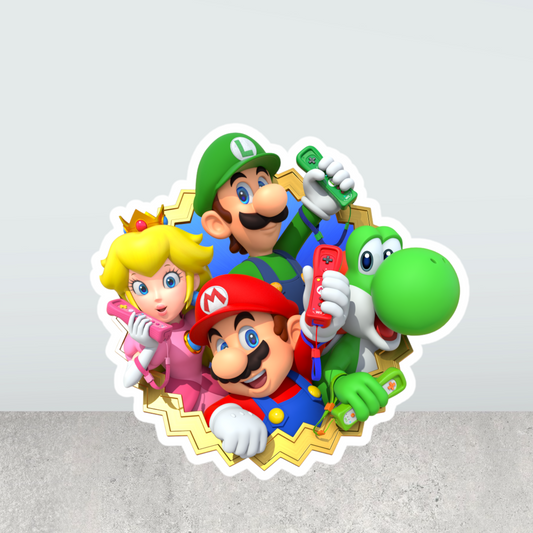 Super Mario Bros Foam Board Character Cutouts