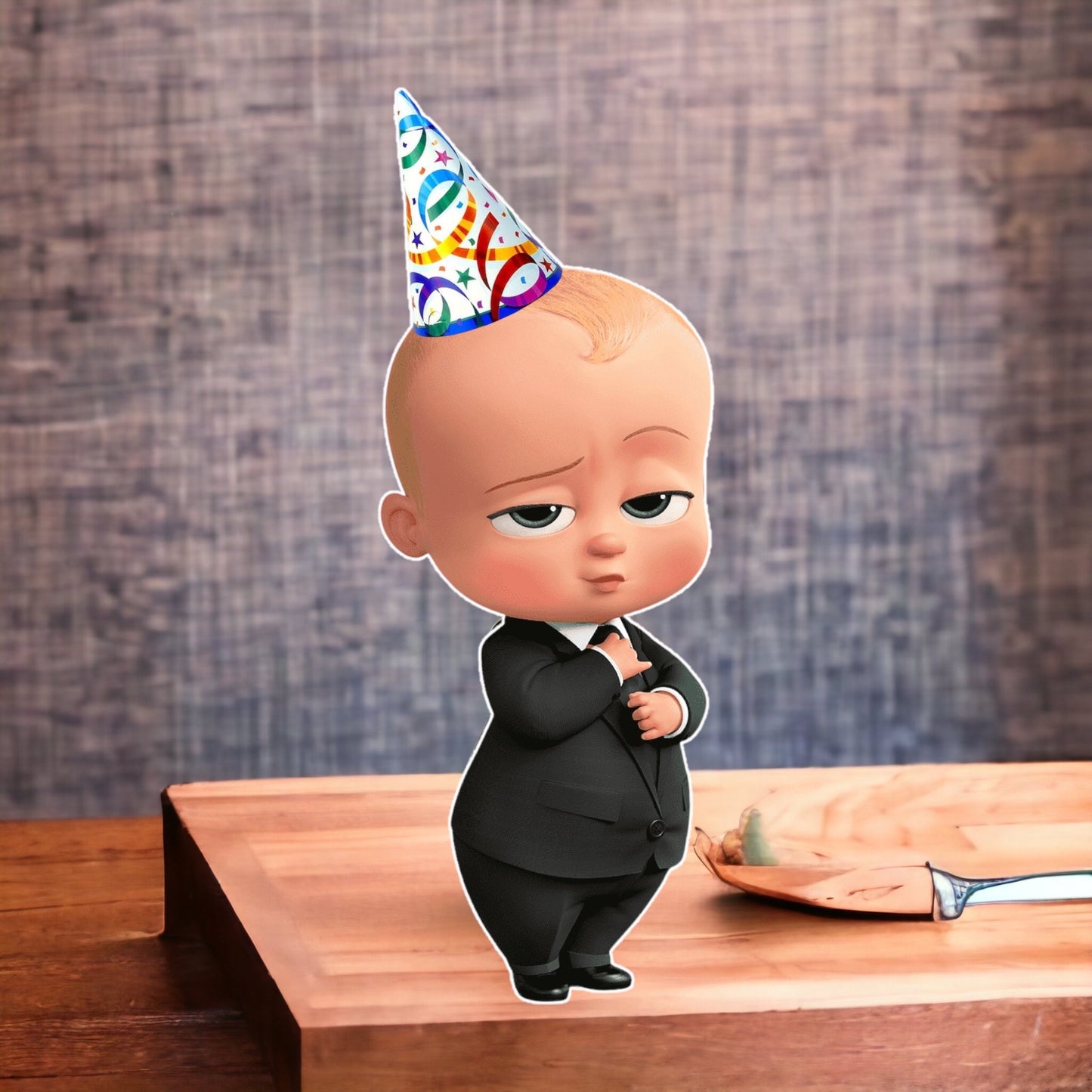 Boss Baby Character Prop Cutout