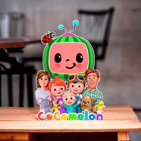 Cocomelon family character prop cutout