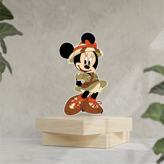 Minnie Mouse Safari Birthday Theme  Cutouts