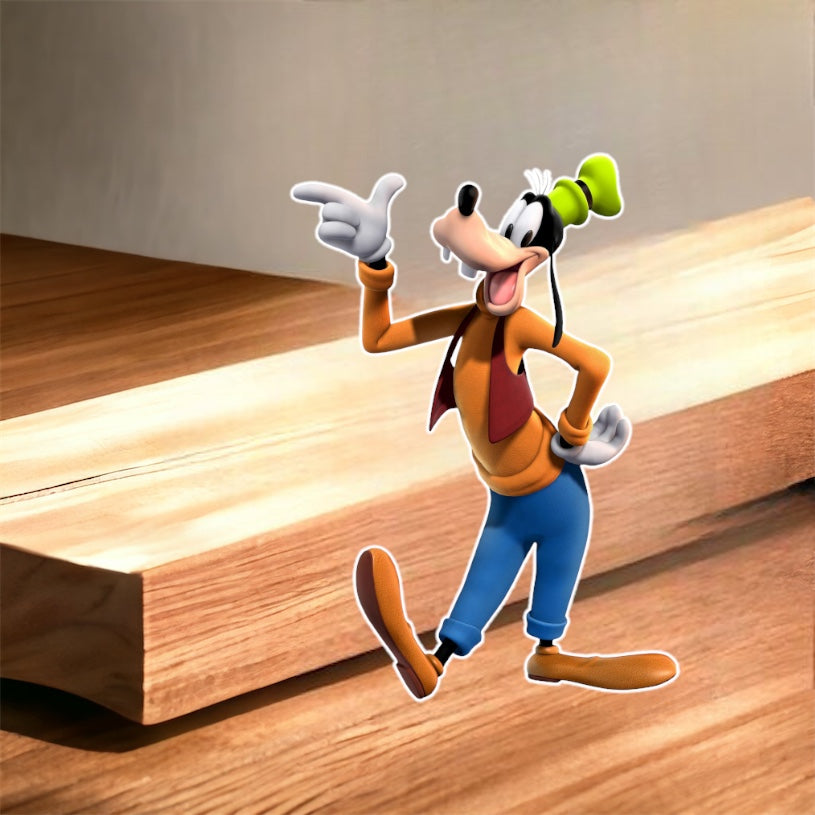 Goofy character prop cutout