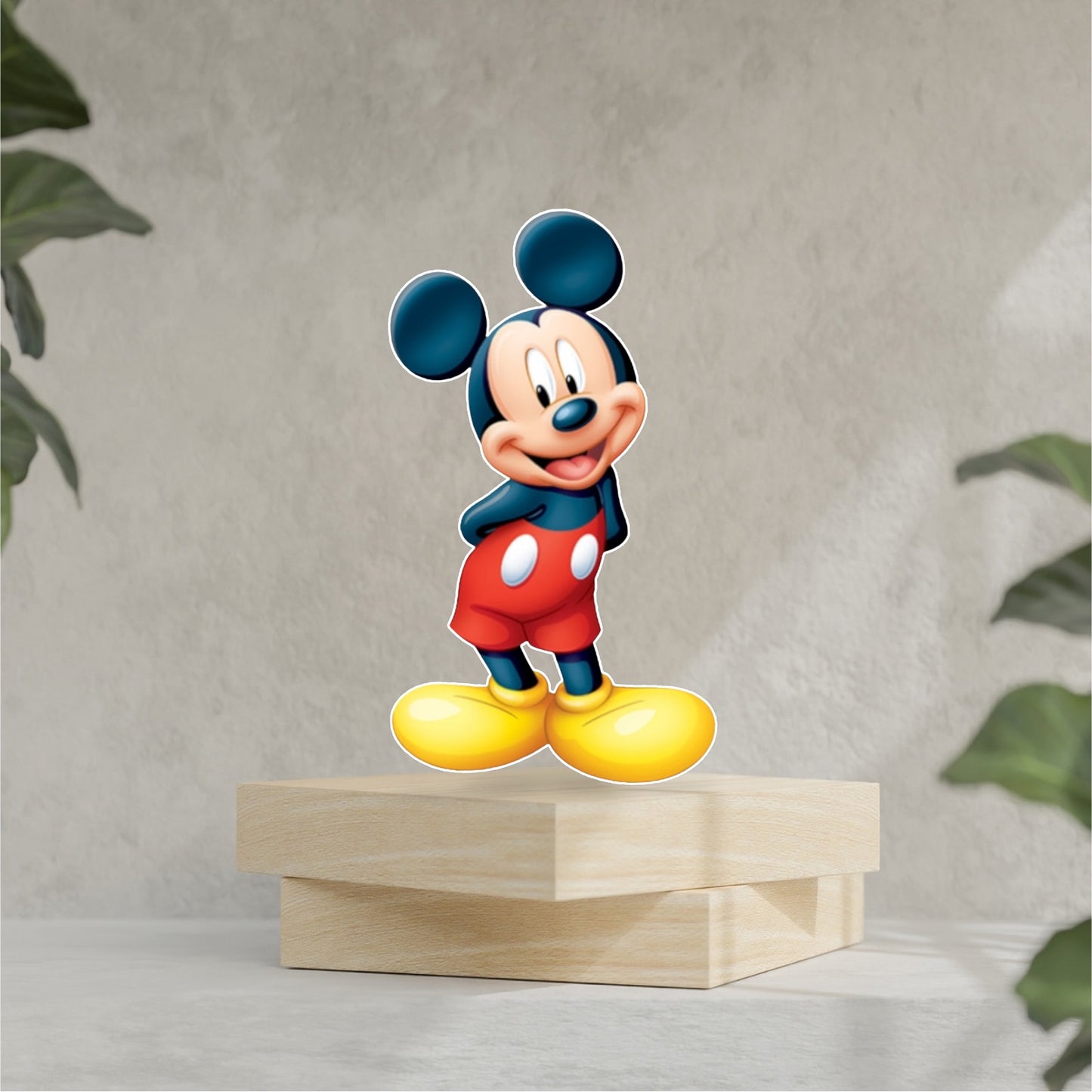 Mickey Mouse Birthday Character Prop Cutouts.