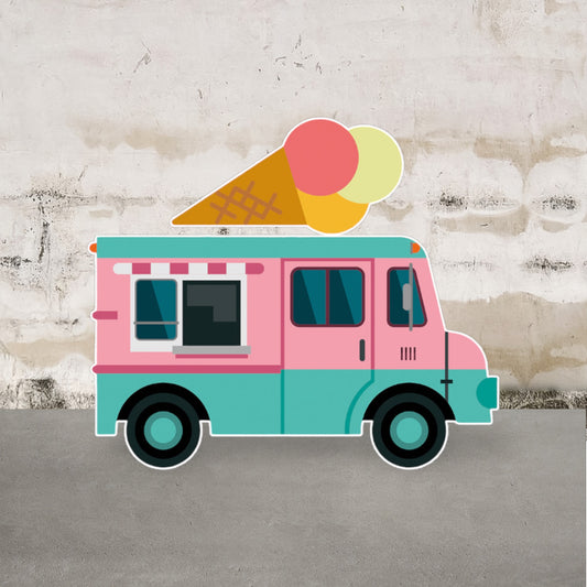 Ice Cream Truck Character cutouts