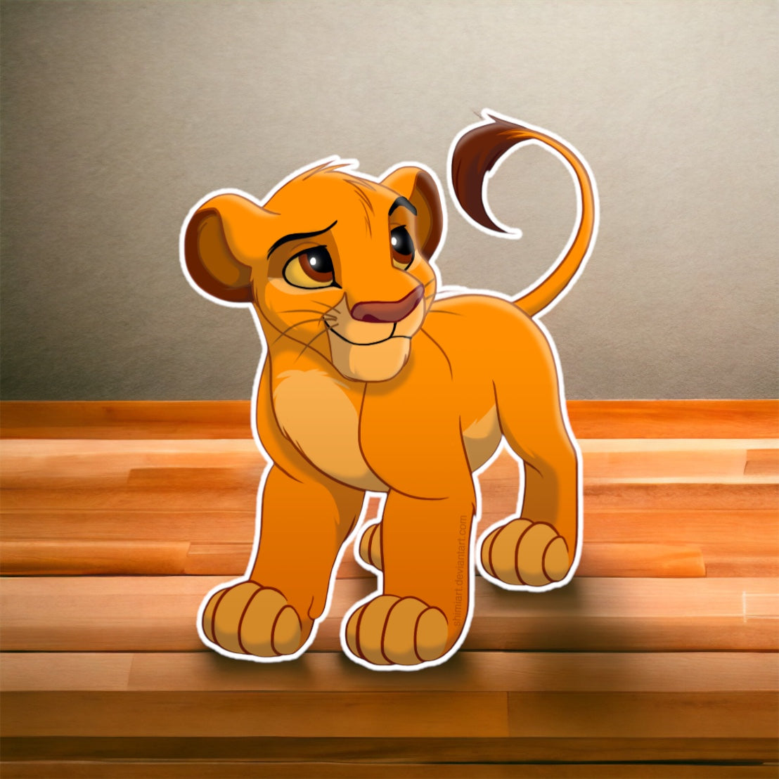 Lion king Simba Foam Board Party Prop Cutout, Centerpiece, Backdrop, cake toppers and party decorations