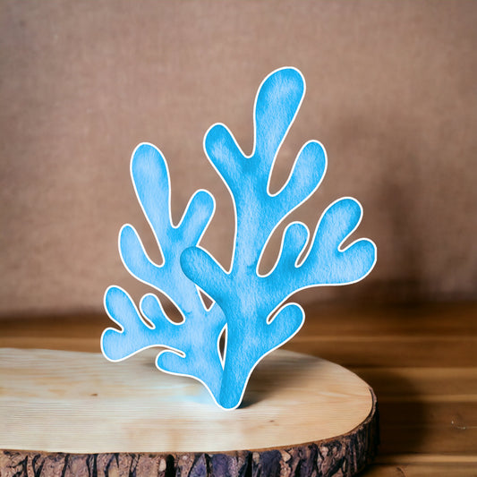 Seaweed party prop cutout, Centerpiece, cake topper and party decorations.