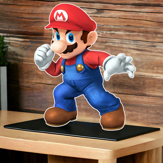 Mario bros Party Prop, cutouts, Centerpieces, Backdrops and party decorations.