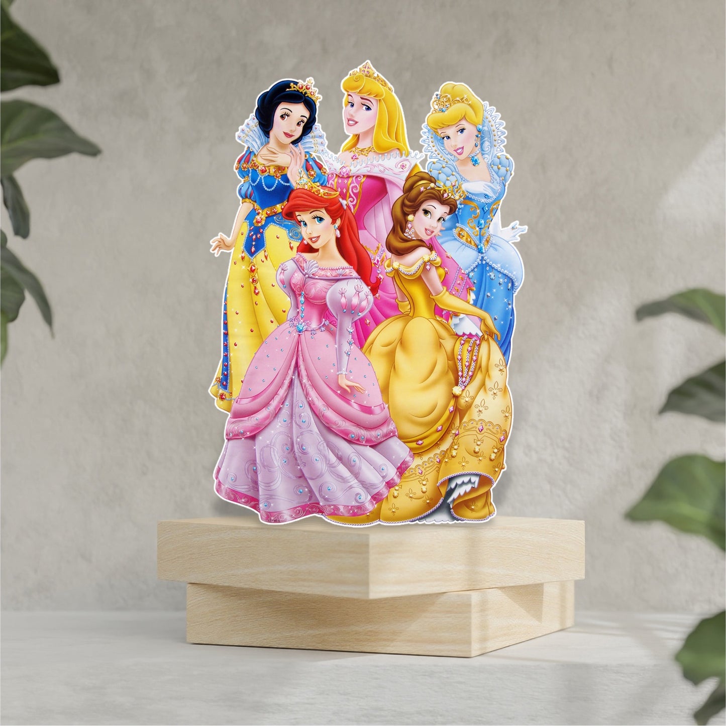 Princess character prop cutout