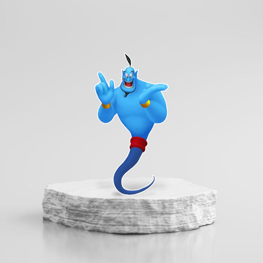 Aladdin Genie Character Prop Cutout