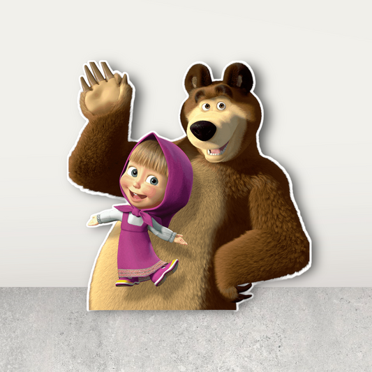 Masha And the Bear Character Prop Cutout