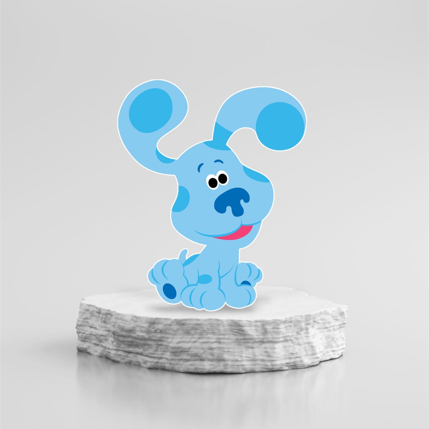 Blue’s Clues party prop sign centerpieces cutout party decoration.