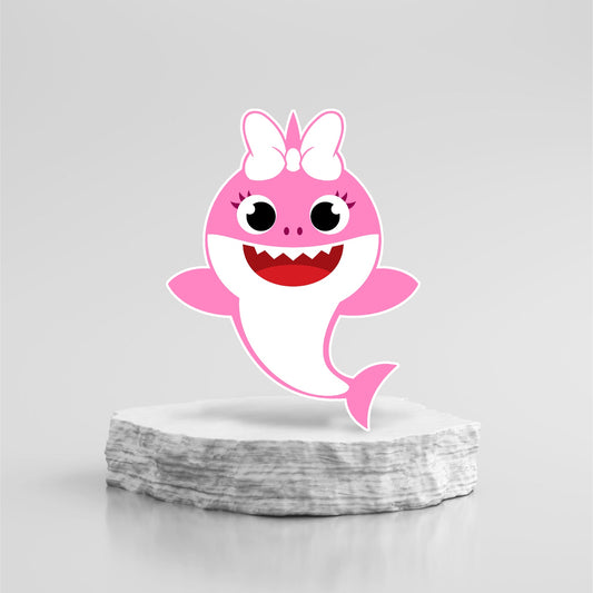 Baby Shark Pink  Characters Prop Cutout