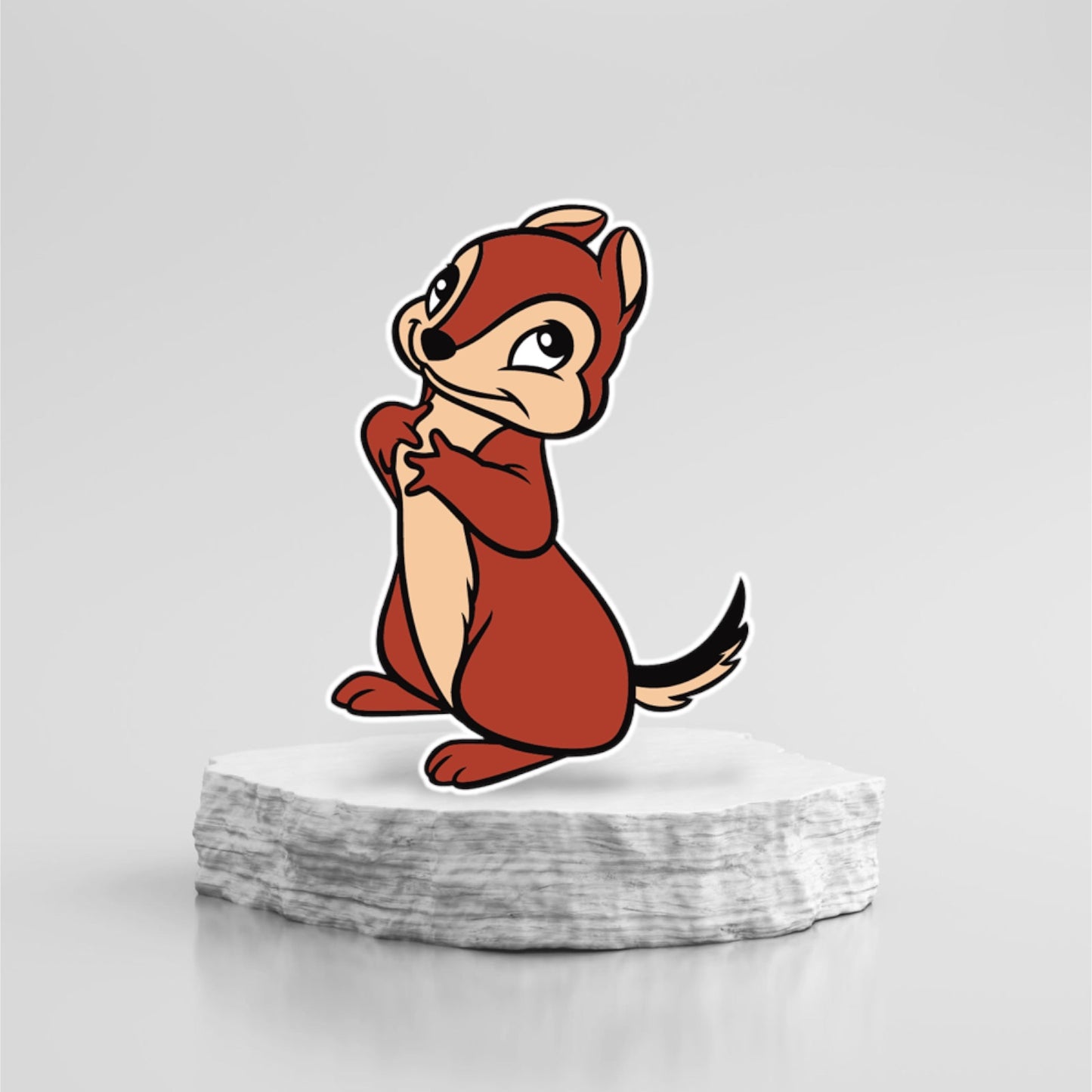 Snow White squirrel character Prop Cutout