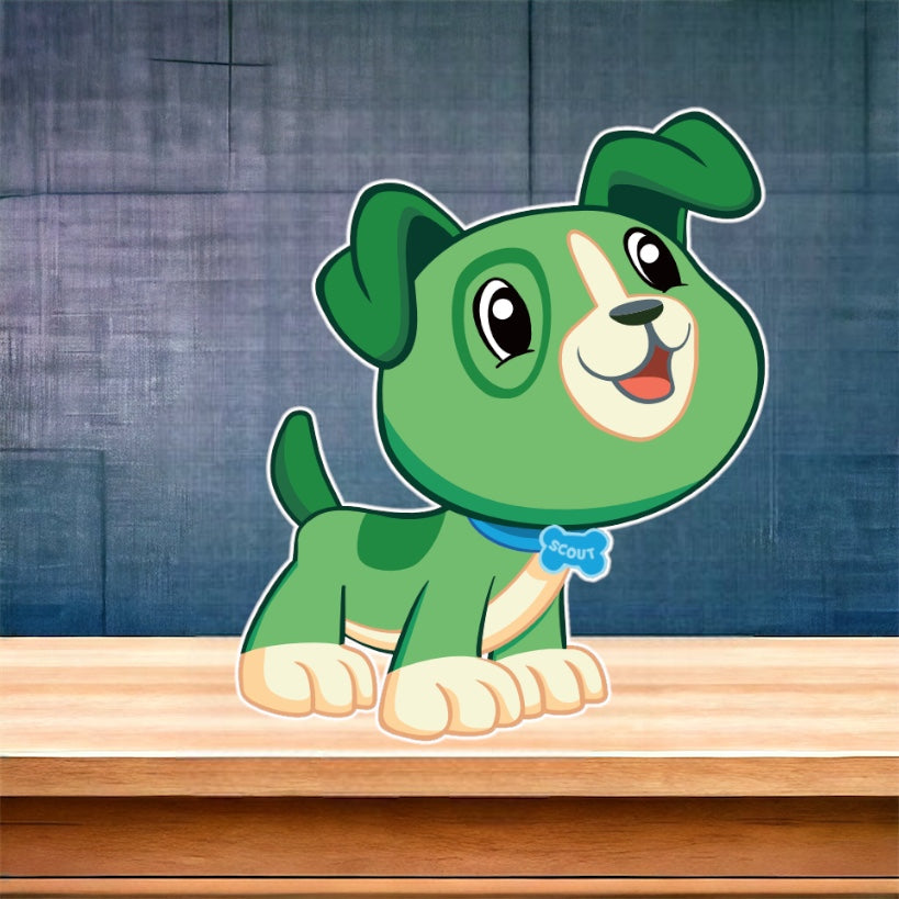 Leapfrog Dog Character Prop Cutout