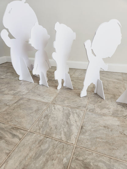Cocomelon Set Of 5 Character Birthday Prop Cutout.
