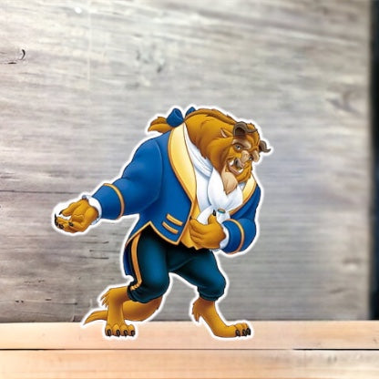 Beautiful and the Beast Character Prop Cutout
