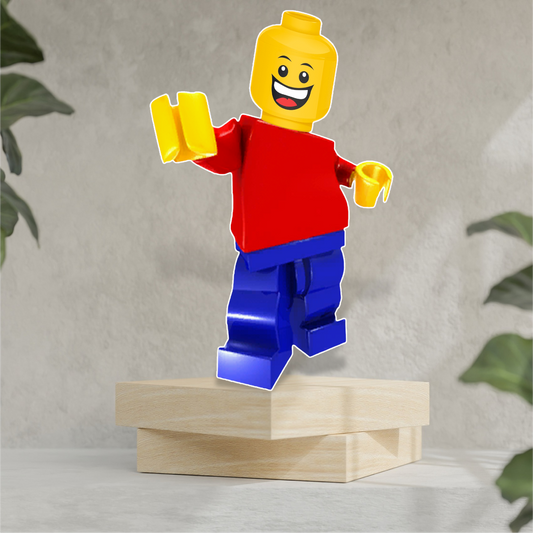 Lego Building Blocks Birthday Character  Cutouts