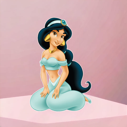 Jasmine Birthday Character Prop Cutout