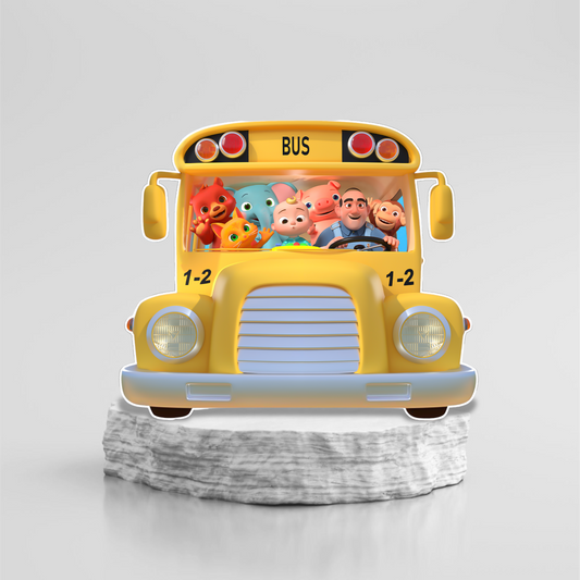 Cocomelon School Bus Character Cutout.