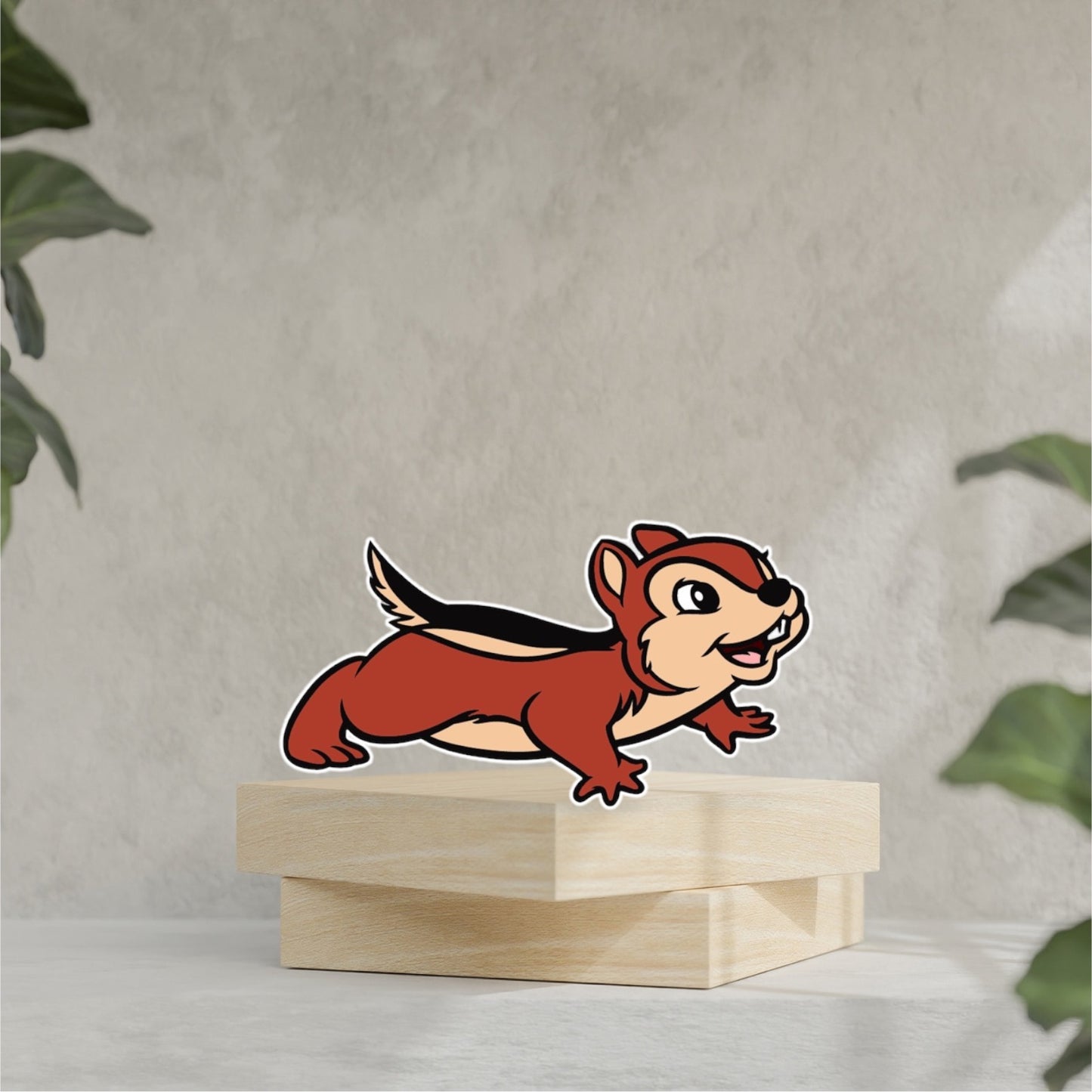 Snow White squirrel character prop cutout