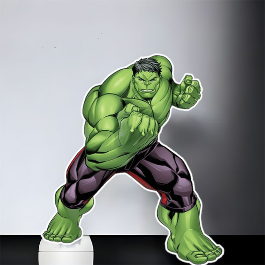 Hulk Character Custom Prop Cutout.