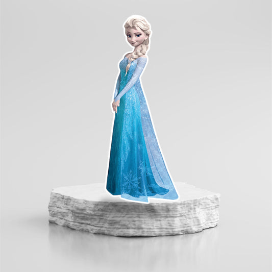 Frozen character foam board cutout.