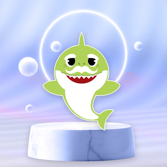 Baby Shark Green Characters Prop Cutouts