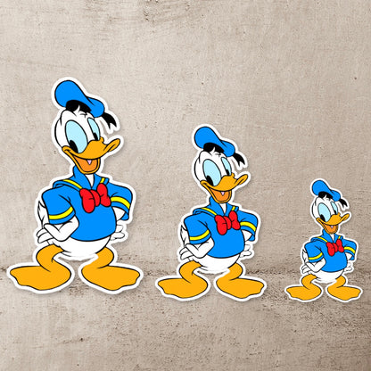 Donald Duck character prop cutout