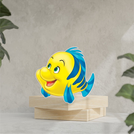 Little Mermaid Flounder Character Prop Cutout