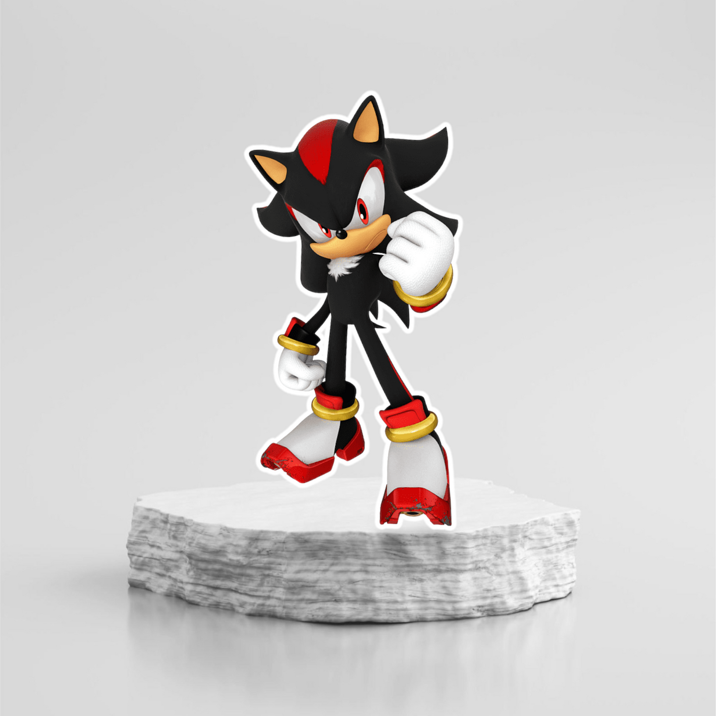 Sonic Character foam board cutout