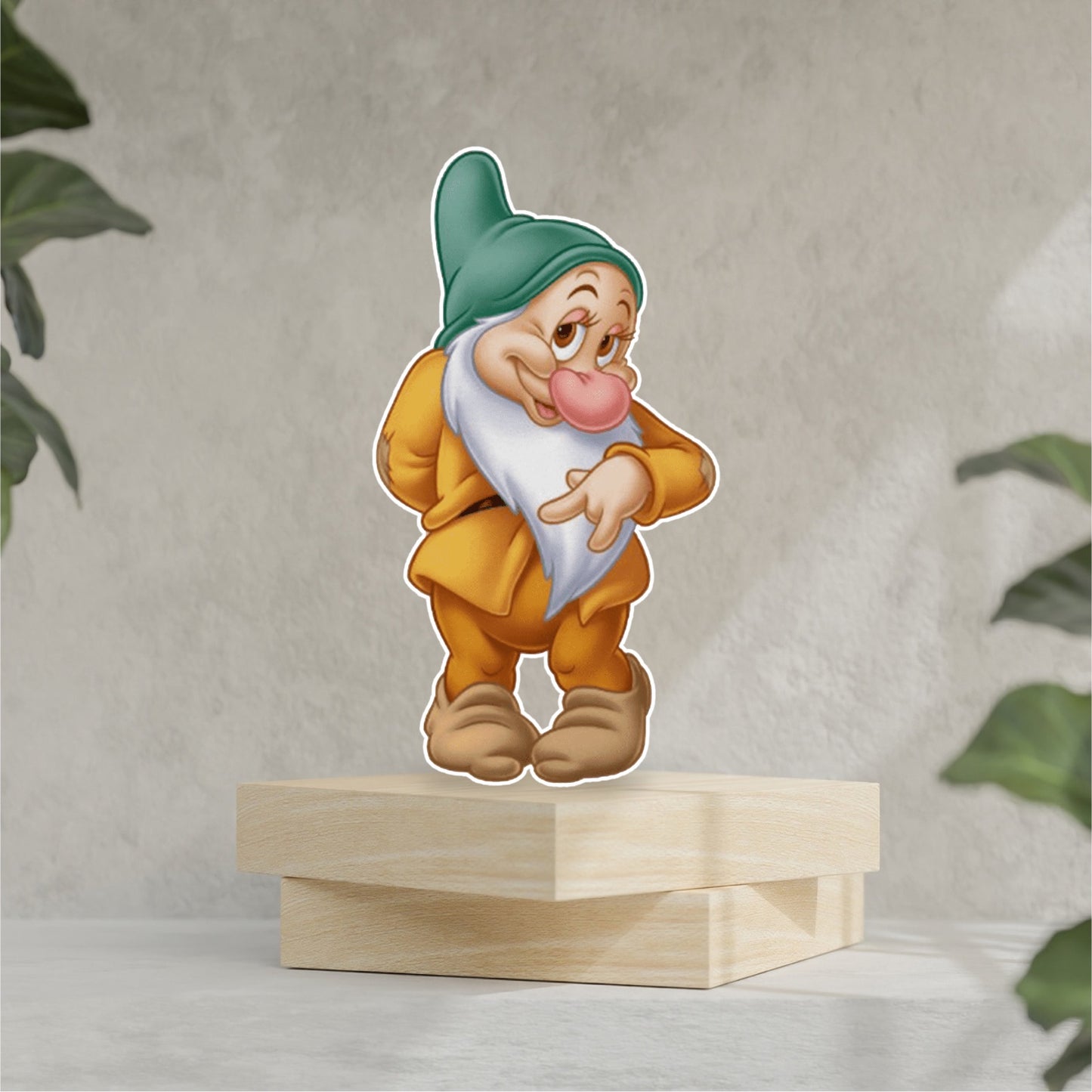 Snow White and Bashful Dwarfs Character Prop Cutout