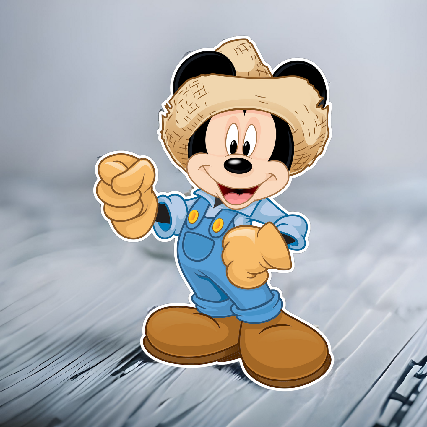 Mickey Mouse Farm Birthday  Character Prop Cutout.