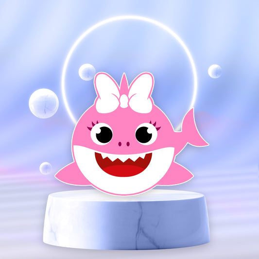 Baby Shark Pink Character Prop Cutout