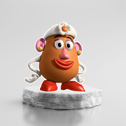 Toy Story Mrs. Potato Head Custom Character foam board cutout.
