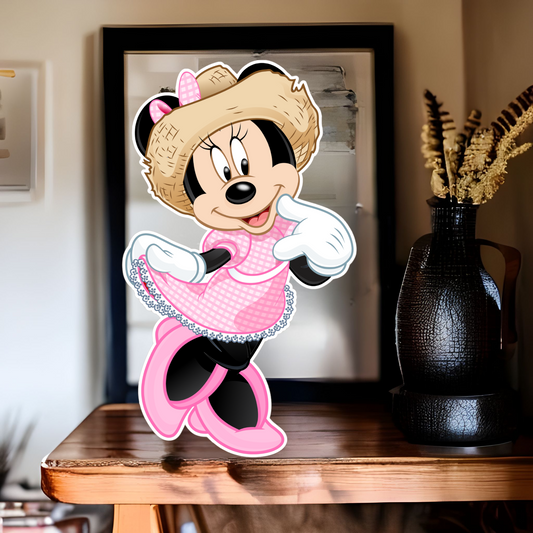 Minnie Mouse Farm Birthday  Character Prop Cutouts