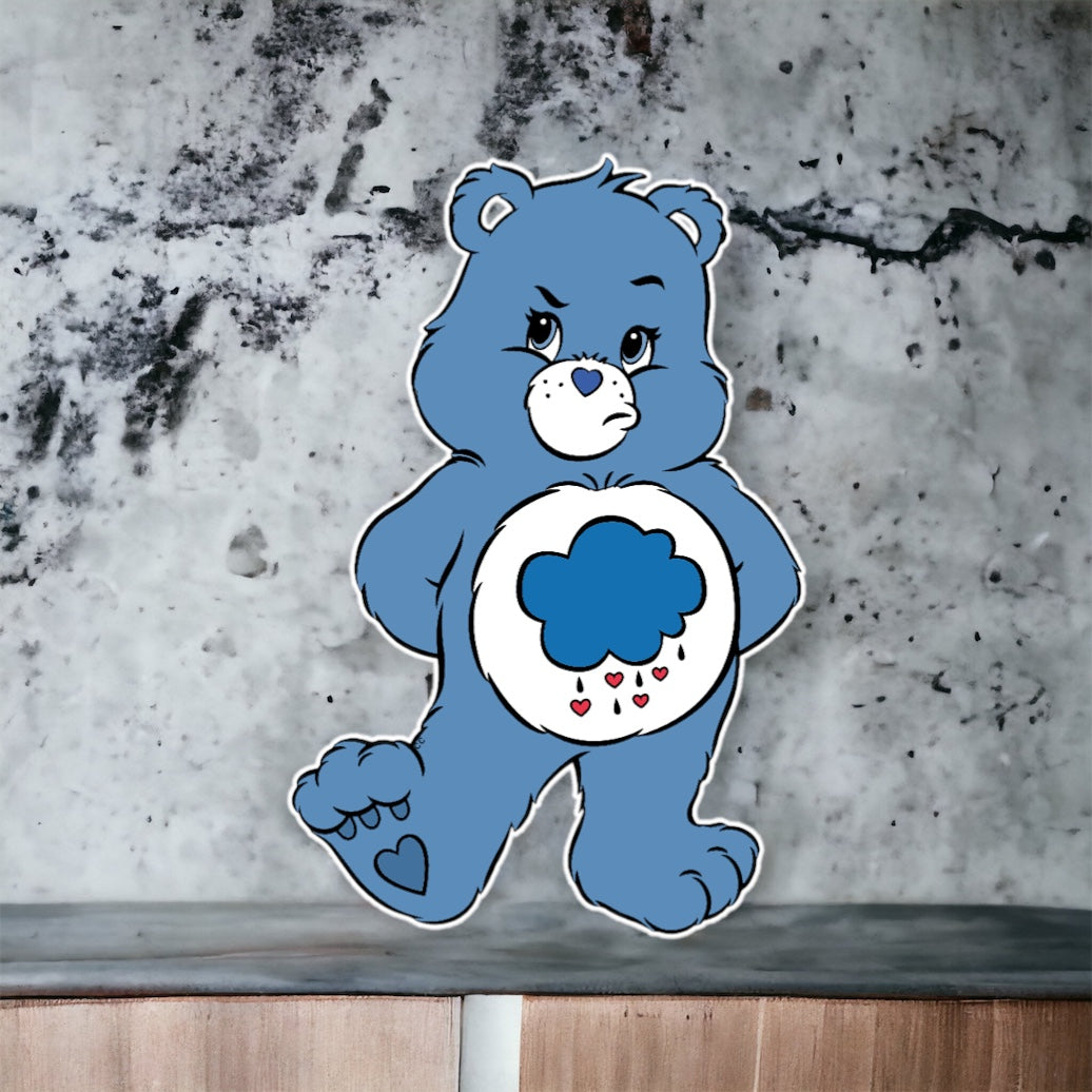 Care Bear Grumpy Bear Character Prop Cutout