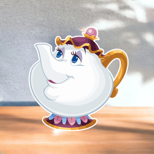 Teapot From Beauty and the Beast Mrs. Potts character prop cutout