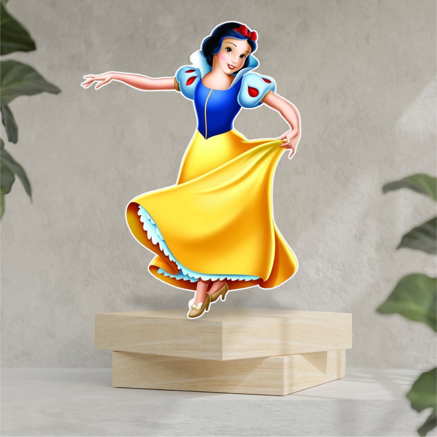 Snow White character prop cutout.