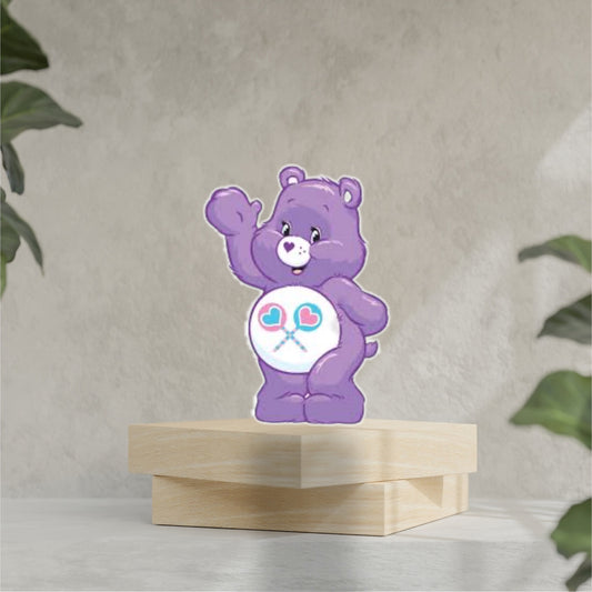 Care Bear Share Bear Character Custom Cutouts.