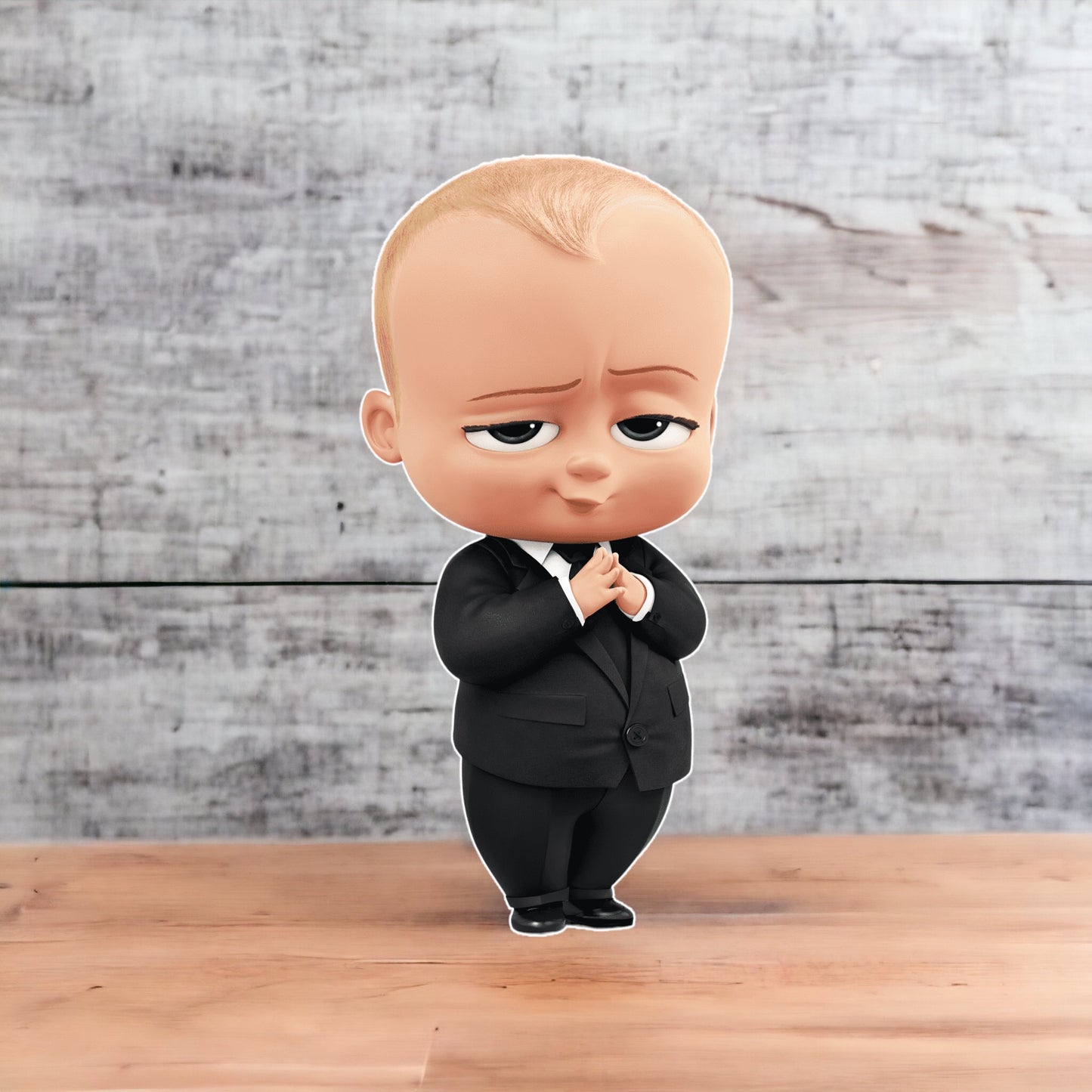 Boss Baby party prop sign decorations centerpieces cake topper cutout party decorations.