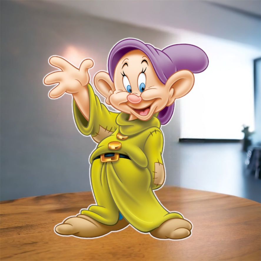 Dopey Snow White Dwarfs Character Cutouts