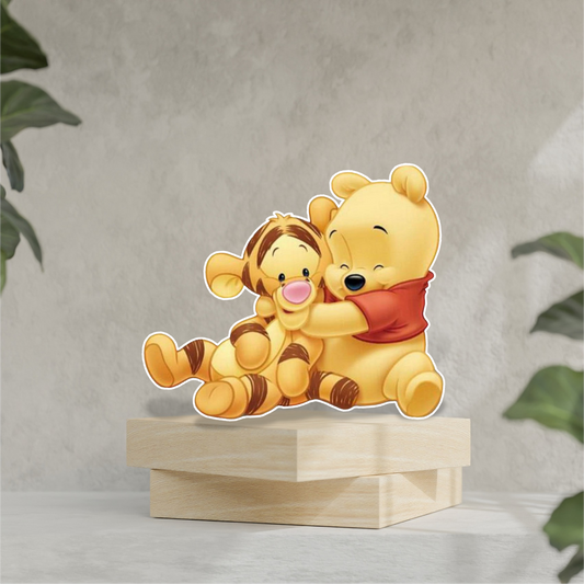 Baby Winnie the Pooh custom character cutouts.