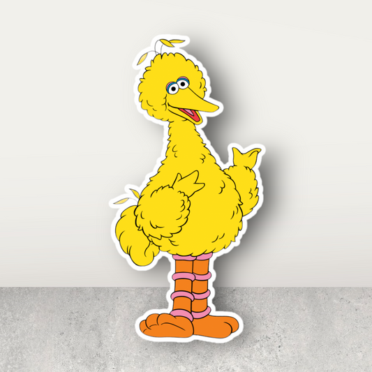 Sesame Street Bird Foam Board Character Cutouts