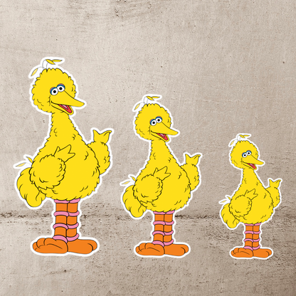 Sesame Street Bird Foam Board Character Cutouts